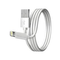 Kit 03 Cabo Lightning USB 01 Metro Carrega e Transfere Dados