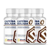 Kit 03 Cafeína 750mg 60 Cápsulas - Shell Nutry Kit 03 Cafeína 750mg 60 Cápsulas - Shell Nutry