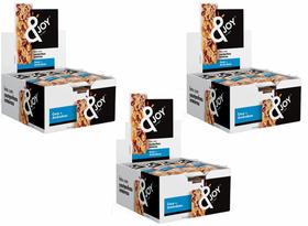 Kit 03 Caixa Mixed Nuts &joy Agtal Coco e Amendoas (36X30g)