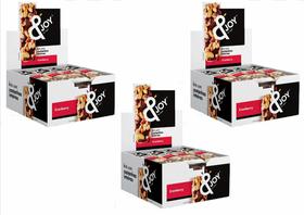 Kit 03 Caixas Mixed Nuts &joy Agtal Cranberry (36X30g)