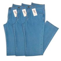 KIT 03 Calça Jeans Masculina com Elastano Lycra NF