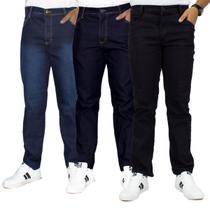 Kit 03 Calça Jeans Masculina Premium Kit 03 Calça Jeans Masculina Premium