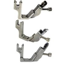 Kit 03 Calcadores Para Pregar Elástico Com Tensor Maquina Industrial Reta 3mm 6mm 8mm