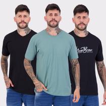 Kit 03 Camisetas Nicoboco Preta e Verde
