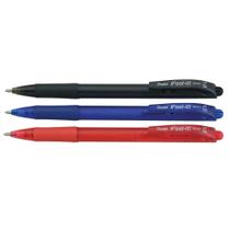 Kit 03 Caneta Esferográfica IFeel-It Retrátil 1.0mm BX420 (Az, Pt, Vm) Pentel Kit 03 Caneta Esferográfica IFeel-It Retrátil 1.0mm BX420 (Az, Pt, Vm) Pentel