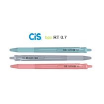 Kit 03 Canetas CIS BPX RT 0.7mm Esferográfica Retrátil Macia c/ Grip Kit 03 Canetas CIS BPX RT 0.7mm Esferográfica Retrátil Macia c/ Grip