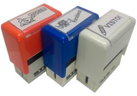 Kit 03 carimbos automaticos stilo 20 - prof. ii