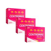 Kit 03 Centromax Mulher Ecofitus Colágeno 60 Cápsulas Sabor:Sem sabor