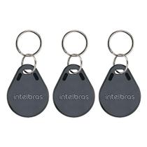kit 03 Chaveiro de acesso por proximidade RFID TH 1000 Tag 125 kHz Intelbras