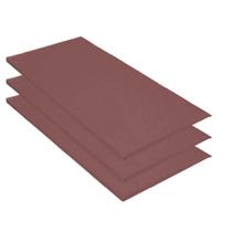 Kit 03 Colchonete Slim 95x59cm Solteiro Para Ginástica Academia Escola Suede Rose Gold - Ahazzo Móveis