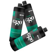 Kit 03 Condicionador Pet Hidratante Ego Bubbles 1000Ml