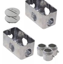 Kit 03 Condulete Caixa Derivação Multi 5 Saídas 3/4 Alumínio Kit 03 Condulete Caixa Derivação Multi 5 Saídas 3/4 Alumínio