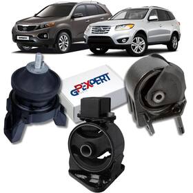 Kit 03 Coxim Cambio Santa Fe Sorento 3.5 V6 4WD 2010 a 2012 - GPEXPERT PARTS