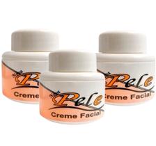Kit 03 Creme Nova Pele Facial Clareador Melasma 25g