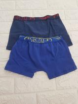 Kit 03 Cuecas Boxer Cotton Infantil (114) - AQUILA