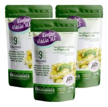 Kit 03 de Konjac Massa Tipo Penne de 270g