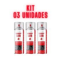 Kit 03 Desengripante Spray Lubrificante Anticorrosivo 300 ml