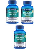 Kit 03 Dimagnésio Malato Premium 1300mg 120 Cpr - Catarinense