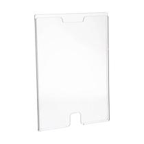 Kit 03 Display A4 Adesivado Transparente Documentos e Avisos