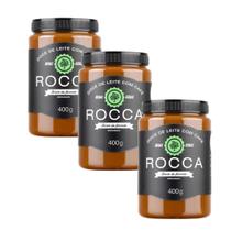 Kit 03 Doce De Leite Rocca Tradicional Com café Pote 400g Kit 03 Doce De Leite Rocca Tradicional Com café Pote 400g