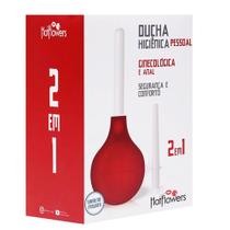 Kit 03 Ducha Higiênica Íntima Ginecológica e Anal Chuca Vermelha Hotflowers