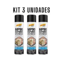 Kit 03 Espumas Expansiva Vedação Fixação Porta Janela 500ml Kit 03 Espumas Expansiva Vedação Fixação Porta Janela 500ml