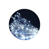 Kit 03 Fio de Fada Led Branco Frio Decoração Cordão 5 Metros