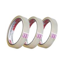 Kit 03 Fita Adesiva Transparente 18mm x 50m Adelbras Kit 03 Fita Adesiva Transparente 18mm x 50m Adelbras
