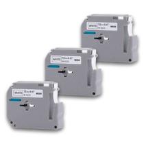 Kit 03 Fita para Rotulador Brother M231 Mk231 Compativel Pt 80 70