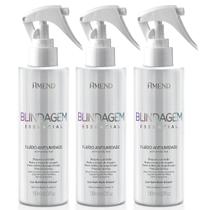 Kit 03 Fluido Antiumidade Blindagem Essencial Amend 180ml