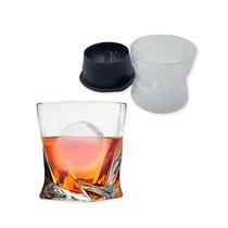 Kit 03 Forma De Gelo Esfera Silicone Grande Bola Redonda Bar