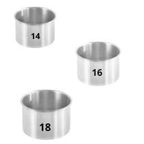 Kit 03 Forma Redonda Alta 14,16,18 x 10 Forma Bolo Aluminio Kit 03 Forma Redonda Alta 14,16,18 x 10 Forma Bolo Aluminio