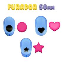 Kit 03 Furador Cortador Perfurador De Eva Papel 50mm Make+ Artesanal Scrapbook Escolar Artesanato Kit 03 Furador Cortador Perfurador De Eva Papel 50mm Make+ Artesanal Scrapbook Escolar Artesanato