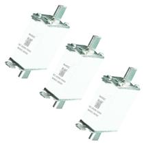 Kit 03 Fusivel 100a Retardado Gl-gg Base Nh00 500v Porcelana Kit 03 Fusivel 100a Retardado Gl-gg Base Nh00 500v Porcelana