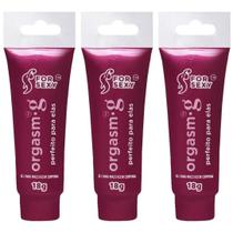 KIT 03 Gel Intimo Feminino Excitante Orgasm.g 18G - For Sexy