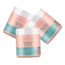 Kit 03 Gelatina Capilar Meu Cacho Meu Crush Inoar 500g