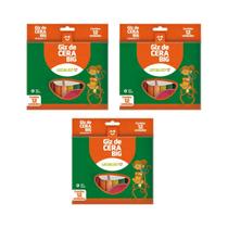 Kit 03 Giz de Cera Infantil Grande Big 12 Cores Escolar Leo&Leo Kit 03 Giz de Cera Infantil Grande Big 12 Cores Escolar Leo&Leo