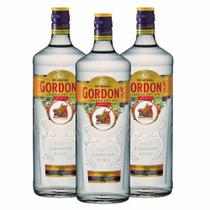 Kit 03 Gordon's London Dry Gin Inglês 750ml - DIAGEO