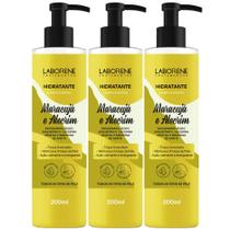 Kit 03 Hidratante Maracujá e Alecrim Laborene 200ml