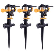 Kit 03 Irrigador Espiga Vonder Jardim Setorial Antirrespingo