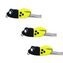 Kit 03 Iscas Frog Matadeira Monster Z60 Sapinho P/ Traíra 01 Kit 03 Iscas Frog Matadeira Monster Z60 Sapinho P/ Traíra 01