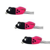 Kit 03 Iscas Frog Matadeira Monster Z60 Sapinho P/ Traíra 04 Kit 03 Iscas Frog Matadeira Monster Z60 Sapinho P/ Traíra 04