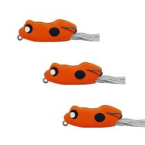 Kit 03 Iscas Frog Matadeira Monster Z60 Sapinho P/ Traíra 22 Kit 03 Iscas Frog Matadeira Monster Z60 Sapinho P/ Traíra 22