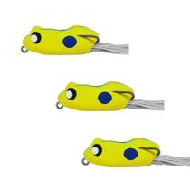 Kit 03 Iscas Frog Matadeira Monster Z60 Sapinho P/ Traíra 29 Kit 03 Iscas Frog Matadeira Monster Z60 Sapinho P/ Traíra 29