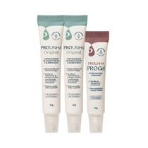 KIT. 03 Itens: 02-Pro Unha 30g/ 01- Pro Gel 25ml KIT. 03 Itens: 02-Pro Unha 30g/ 01- Pro Gel 25ml