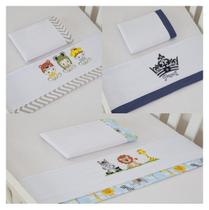 Kit 03 Jogos de Lençóis Americano 9 peças Prince, coleguinhas e animais