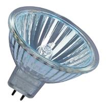 Kit 03 lâmpada dicróica 50w 12v 38 gu5,3 mr16 sem lente