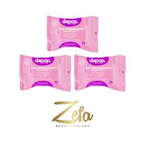 Kit 03 Lenço Demaquilante E Limpeza Com Aloe Vera - Dapop Kit 03 Lenço Demaquilante E Limpeza Com Aloe Vera - Dapop
