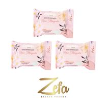 Kit 03 Lenço Demaquilante E Limpeza Rosa Mosqueta - Dapop Kit 03 Lenço Demaquilante E Limpeza Rosa Mosqueta - Dapop