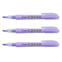 Kit 03 Marca-Textos PILOT Lumi Color Soft Tons Pastéis